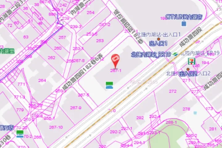 法拍屋地籍圖–雙湖匯法拍屋.內湖區成功路四段178號14樓-3 雙湖匯法拍屋地籍圖