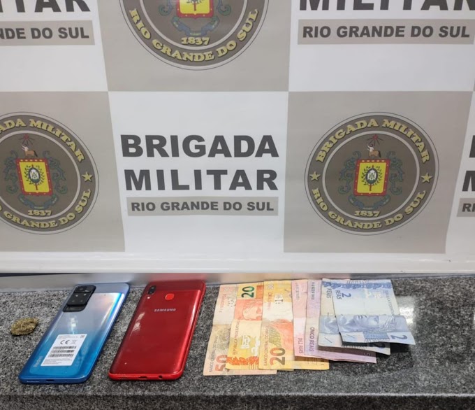 Casal é preso por receptação de celulares no centro de Canoas