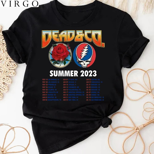 Dead & Company Announce Final Summer Tour 2023 Double-Sided T-Shirt
