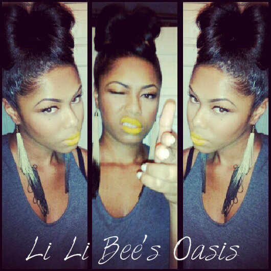 Banana Lips!!! : Where I found an inexpensive yellow lipstick