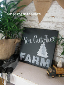 Chipping with Charm: Faux Chalkboard Canvases Old Signs Stencils...www.chippingwithcharm.blogspot.com