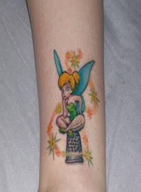 tinkerbell tatto