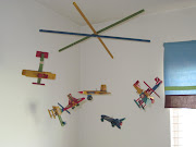Air Plane Mobile. My son loves anything that flys right now and so I made . (img )