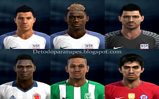 PES 2013 Mix Facepack v2 Copa America 2016