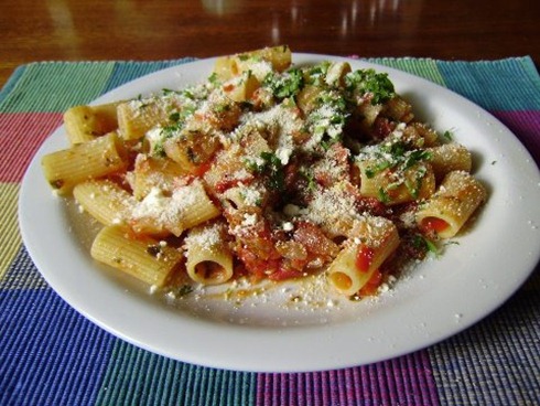 rigatoni gusto criollo