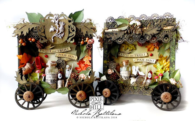 Woodsy and Thistle Fairy Cart - Nichola Battilana