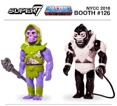 New York Comic Con 2016 Exclusive Masters of the Universe Vinyl Figures by Super7 – Skeletor & Beastman