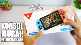 KONSOL GAME YANG MIRIP SWITCH TAPI HARGANYA MURAH & BANYAK FITUR! - X50 Max Retro Handheld