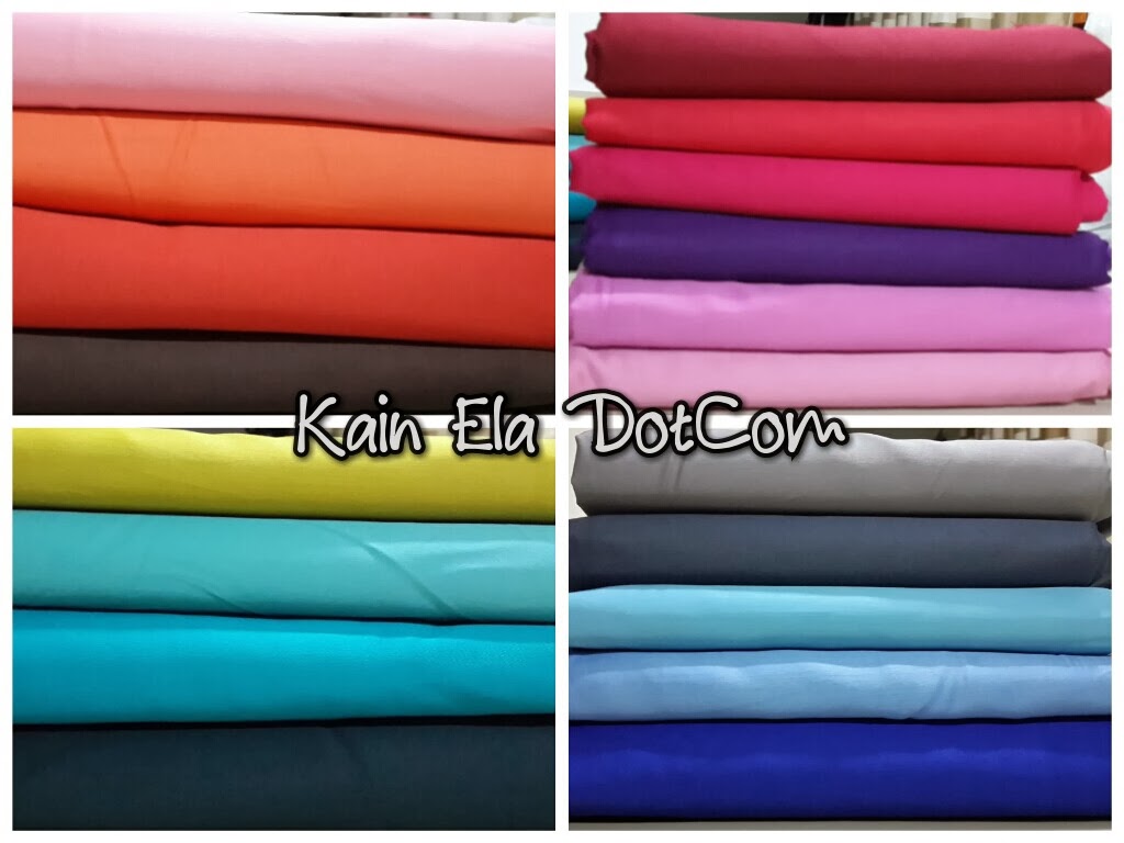 Kain Ela DotCom PLAIN COTTON SATEEN