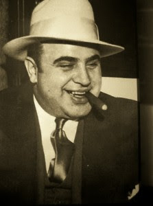 Rumor has it that this famous gangster was reincarnated as Al Gore, but that's probably just a rumor. Probably.