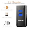Mini Portable Bluetooth 3-in-1 Barcode Scanner
