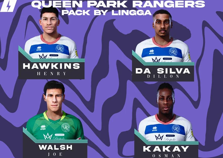 Queen Park Rangers Mini Facepack 2021 For eFootball PES 2021