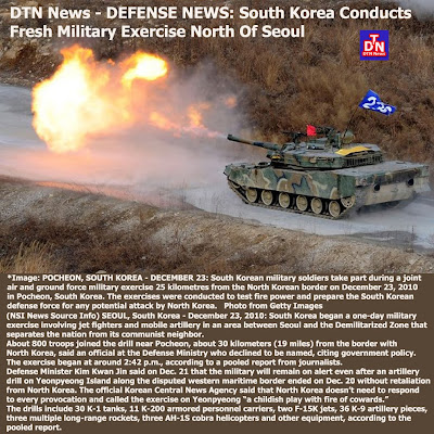 Defense-Technology News: DTN News - DEFENSE NEWS: South Korea ...