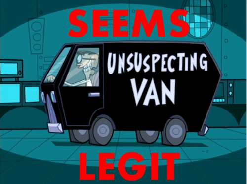 Unsuspecting Van - Seems Legit