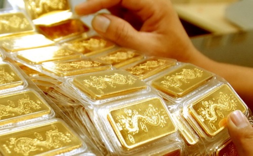 Giá cả thị trường vàng đầu tuần tái lập mốc 38 triệu đồng