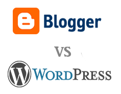 blogger vs wordpress