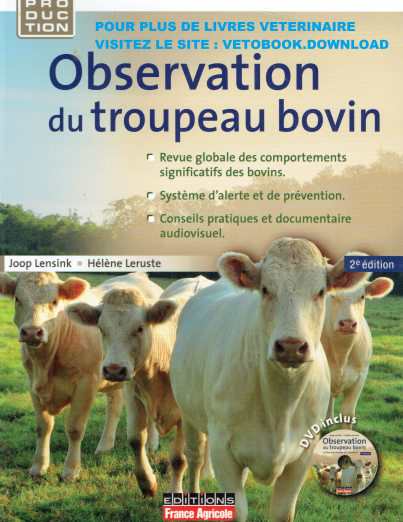 Observation du troupeau bovin 2éme édition - WWW.VETBOOKSTORE.COM