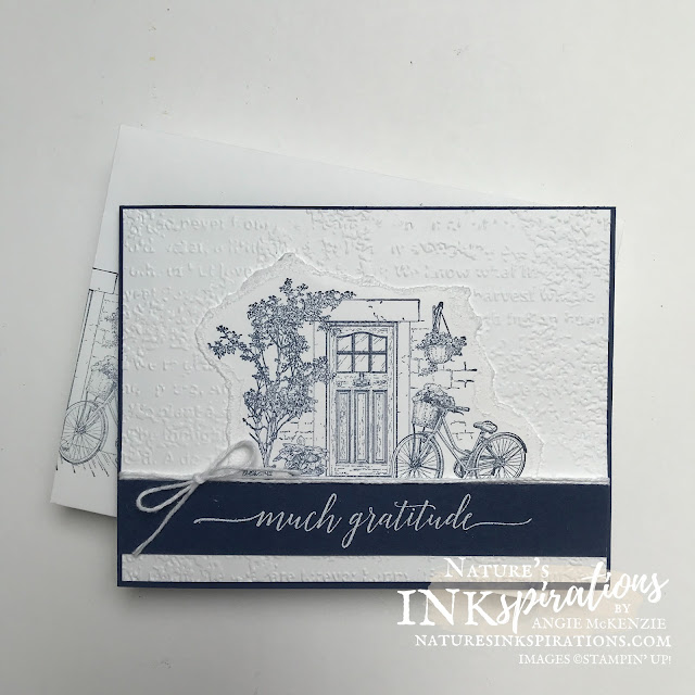 By Angie McKenzie for Bruno and Kylie Bertucci's Demonstrator Training Program Blog Hop; Click READ or VISIT to go to my blog for details! Featuring the Feels Like Home and Heartfelt Wishes Stamp Sets with the Timeworn Type 3D Embossing Folder; #stampinup #handmadecards #naturesinkspirations #thankyoucards #simplestamping #embossing #cardtechniques #stampinupdemo #feelslikehome #heartfeltwishes #timeworntype #stationerybyangie #brunoandkyliesdemonstratortrainingprogrambloghop #stampingtechniques #makingotherssmileonecreationatatime