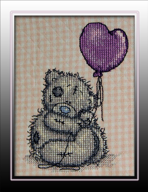 Tatty Teddy, stingsatt i 5D Cross Stitcher