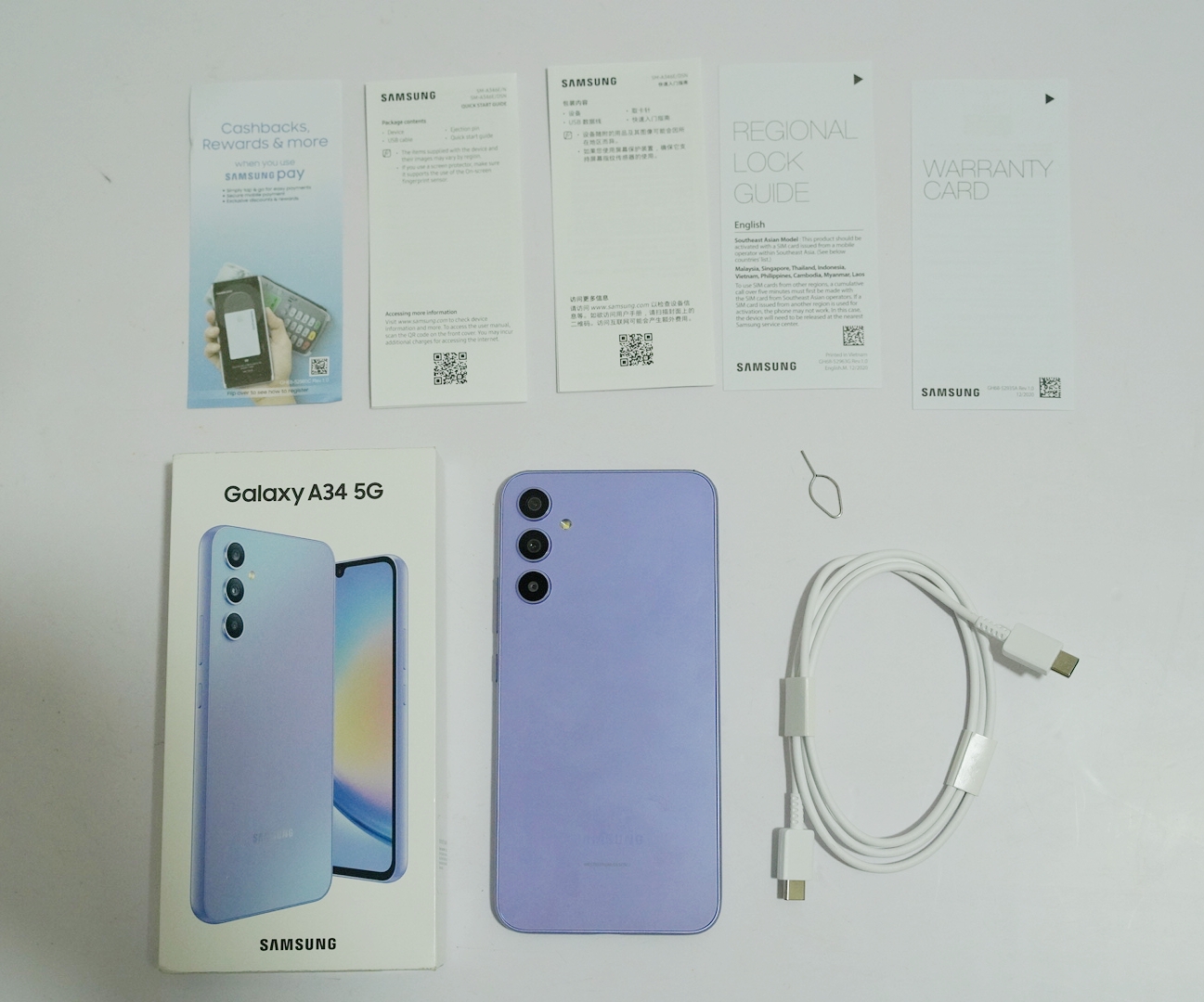 Samsung Galaxy A34 5G Unboxing and First Impressions