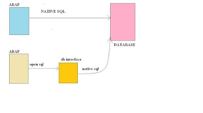 open sql and native sql picture