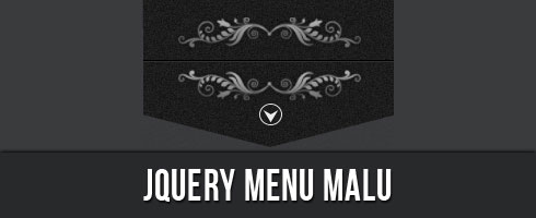 jQuery Menu Malu