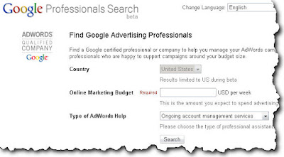 Google Advertising Professionals