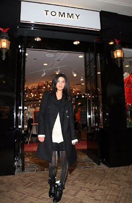 Jessica Szohr at the new TOMMY By Tommy Hilfiger Store