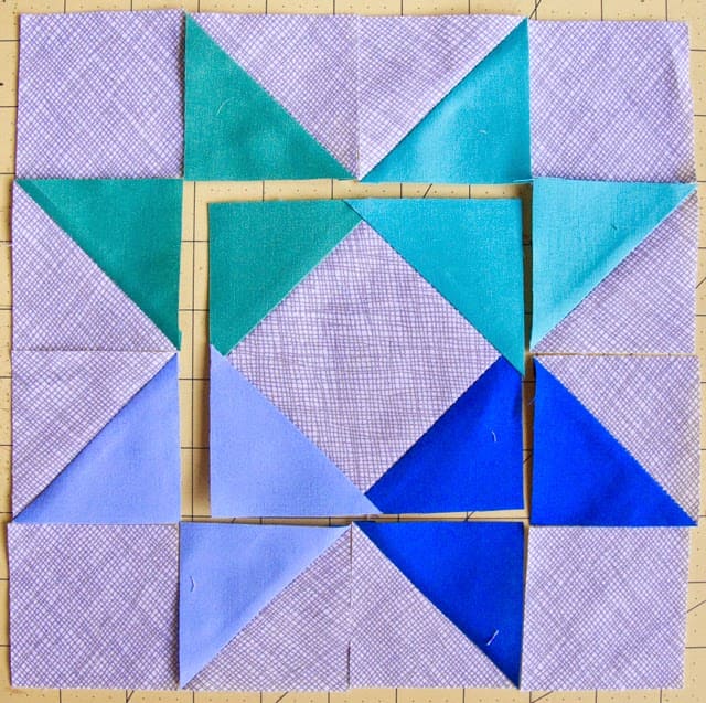 Ribbon Star Quilt Block Tutorial & Pattern