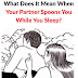 What Does It Mean When Your Partner Spoons You While You Sleep?