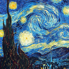 Noite estrelada de Vincent Van Gogh