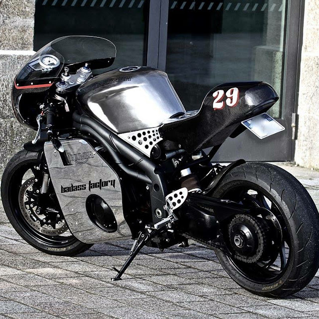 Triumph Speed Triple By Badass Factory Hell Kustom