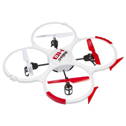 UDI 818A HD Drone Quadcopter with 720p HD Camera Headless Mode with Return to Home Function and Extra Batteries in Exclusive White