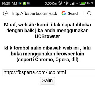 CARA GAMPANG & AMPUH Blokir UCBrowser dari Web Kita Blogger /Wordpress