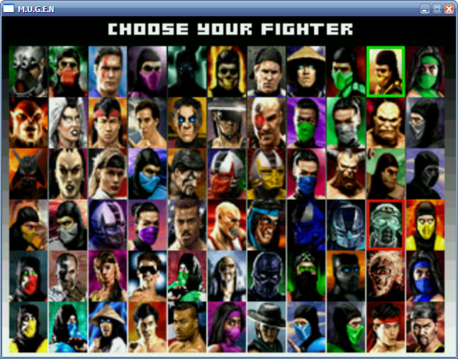 all mortal kombat characters pictures. all mortal kombat characters