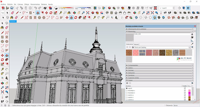 SketchUp Pro designs 3D models of houses