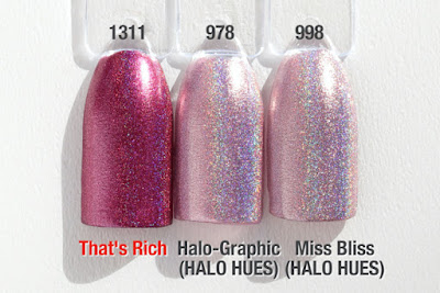 Comparison "HALO JEWELS" "HALO HUES" That's Rich