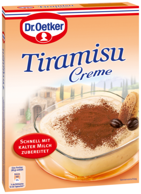 schnell Dr. die dr tiramisu  kalter mit cupcakes von ganz Creme Milch Oetker, ihr Tiramisu oetker