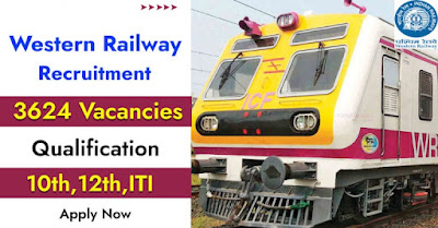 3624 Posts - Western Railway Recruitment 2023 - Last Date 26 July at Govt Exam Update