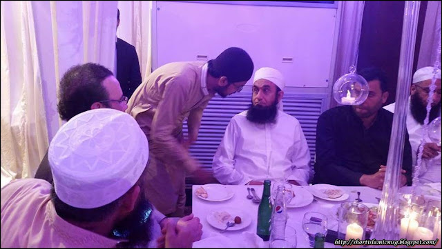 Moulna Tariq Jameel In Taimoor Jamshed Marriage 