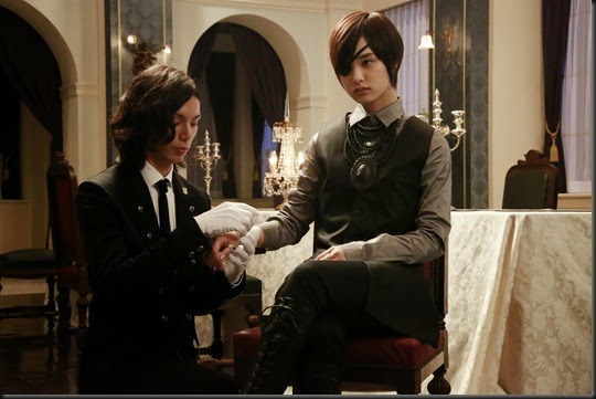 hiro mizushima & ayame goriki BLACK BUTLER