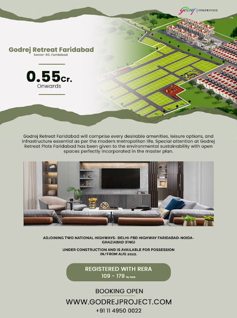 Godrej Retreat Plots Faridabad