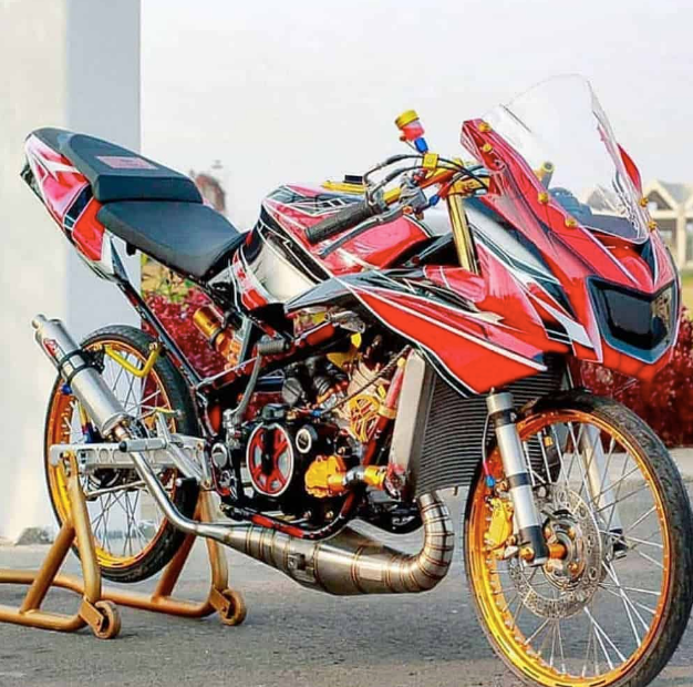 27 Kumpulan Gambar Keren Ide Modifikasi Ninja  RR  Terbaik 
