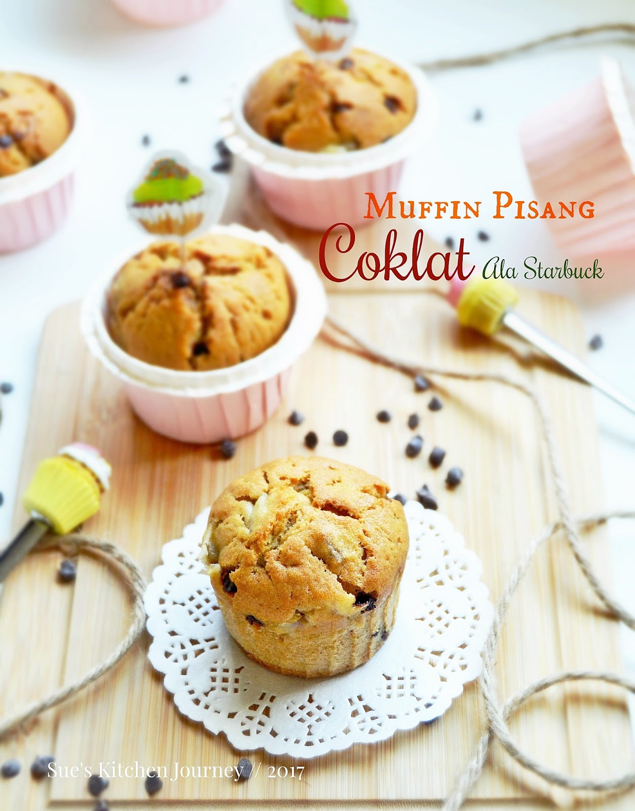 Muffin Pisang Coklat Gebu dan sangat sedap ~ Swesia's Muffin Pisang Coklat Gebu dan sangat sedap ~ Swesia's