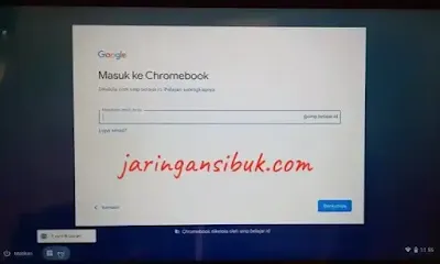 Penggunaan Chromebook