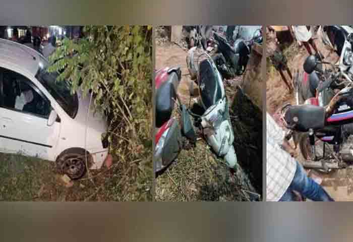 Kozhikode, News, Kerala, Accident, Car, Injured, Kozhikode: Car accident in Mavoor road.