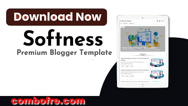Softness Premium Blogger Template Free Download