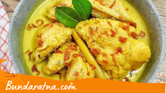 Resep Opor Ayam Kampung