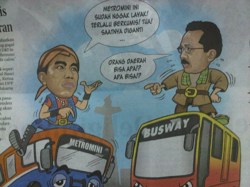 Anekdot Mengenai Pemilukada DKI Jakarta, Jokowi vs Foke 