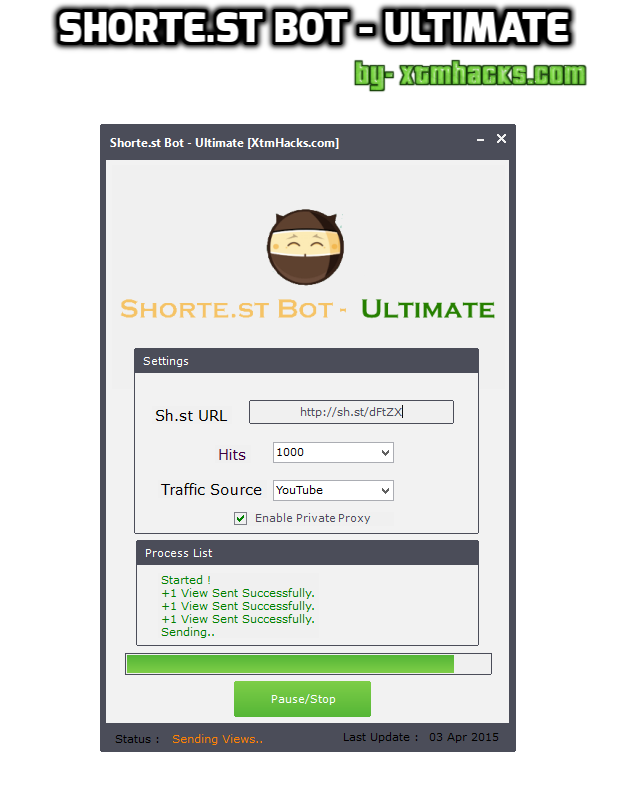 Bot Para Shortest 2020 Gratis
